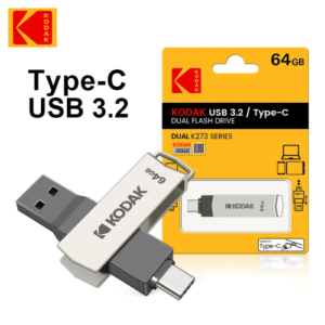 KODAK Double Clé USB 3.2 / USB-C 64GB