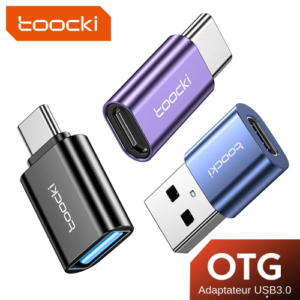 Triple Adaptateurs usb / usb C / Micro usb